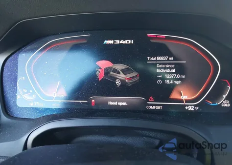 2020 BMW 3 Series M340I xDrive from USA, damaged, VIN WBA5U9C05LFH42101